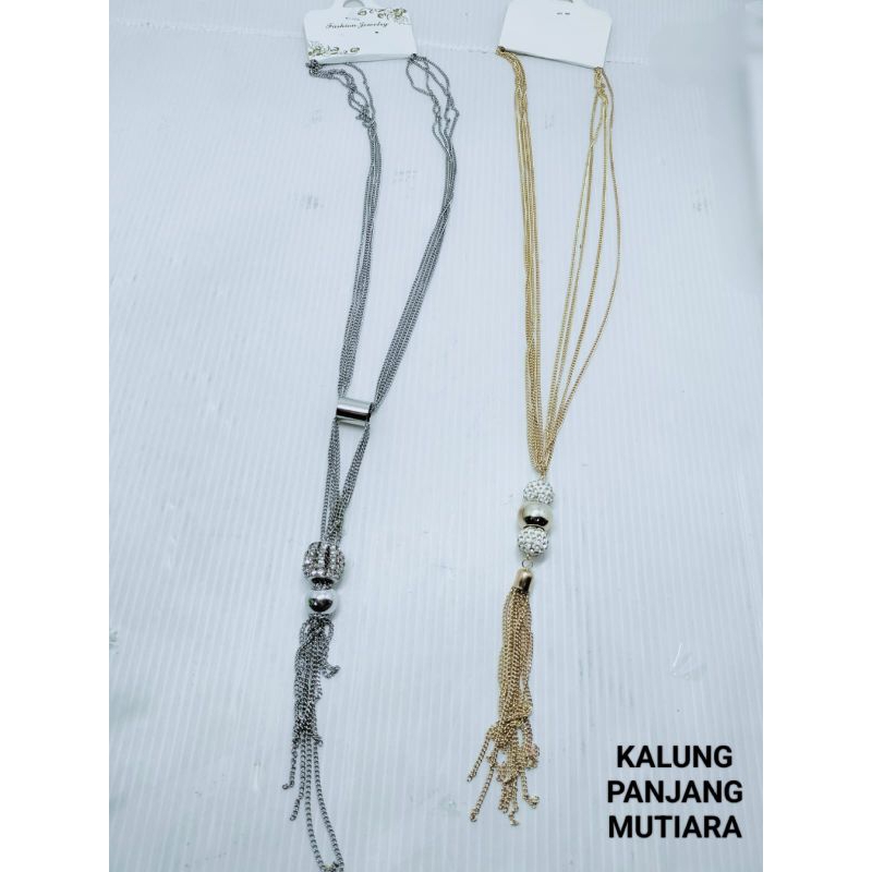 Kalung elegan &amp; glamor/Kalung Mutiara harga/pcs