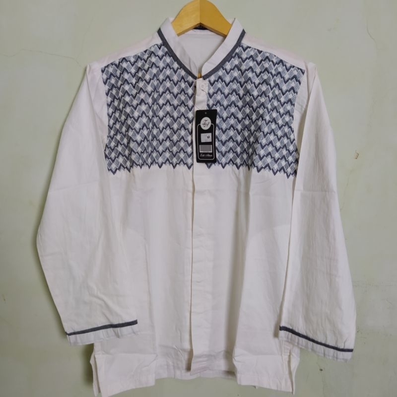 [COD] cuci gudang Koko Zaki Adnan putih M