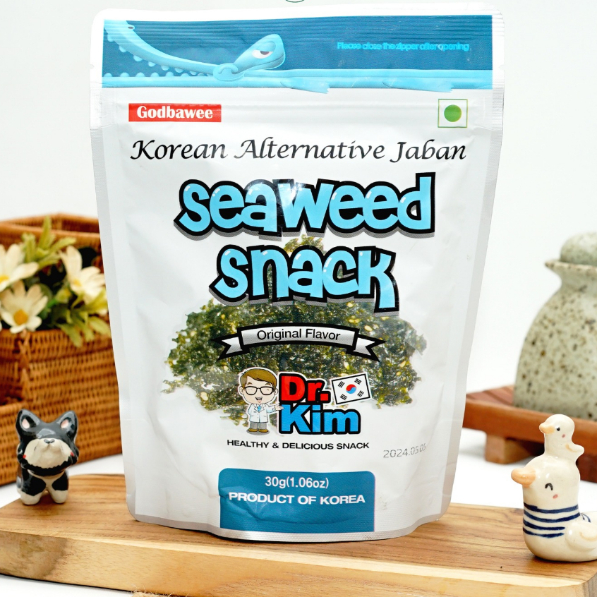 

Dr. Kim Seaweed Snack Korean Alternative Jaban 30gr