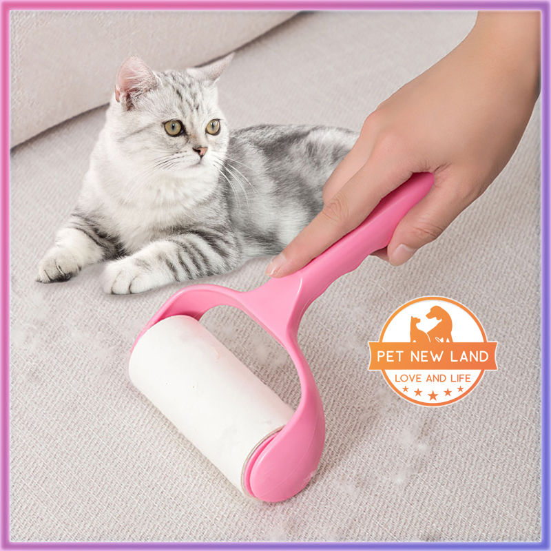 Roll Sticky Roll Pembersih Bulu Kucing Debu Di baju Pakaian Roller Dust Remover Persediaan Hewan Peliharaan