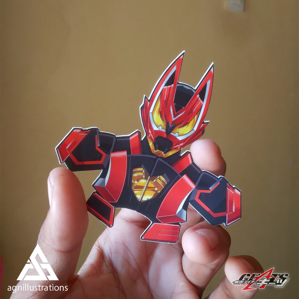 (PREMIUM STICKER) Kamen Rider Geats Boost Mark II