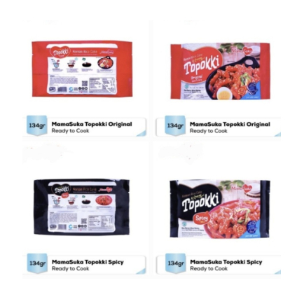 

MAMASUKA TOPOKKI / KUE BERAS KHAS KOREA 134g - ORIGINAL