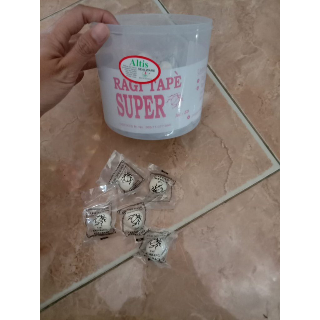 Ragi Tape Instan Super Cap Kumbang Raja Ragi Berkualitas