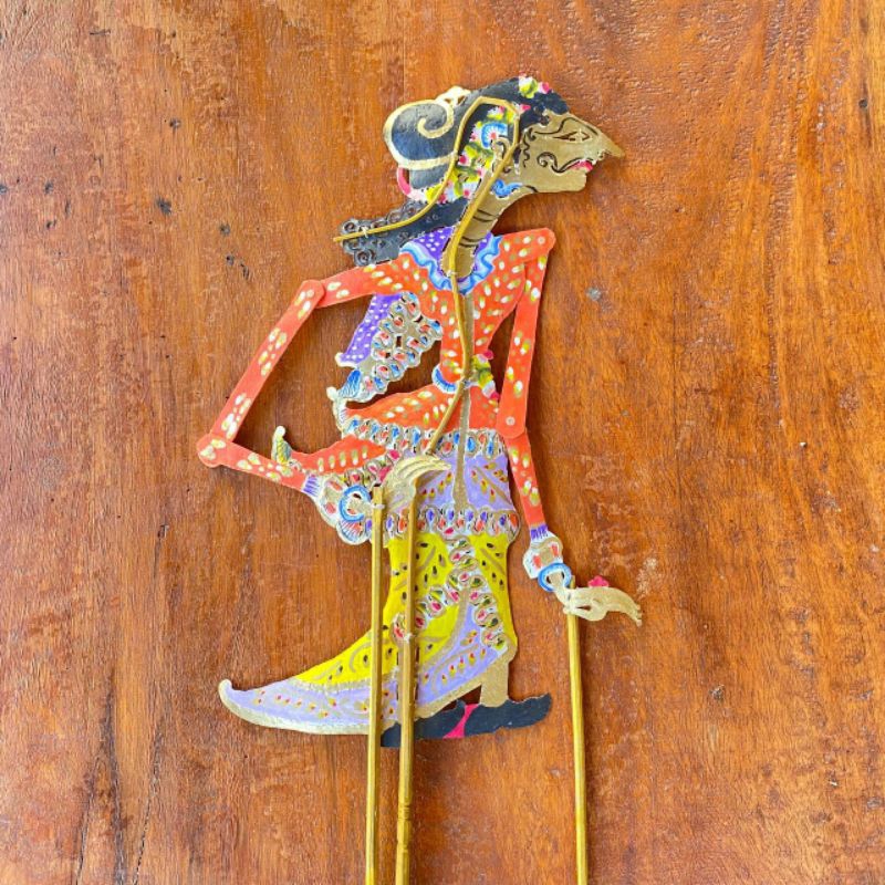 wayang kulit kamaratih kulit sapi tebal