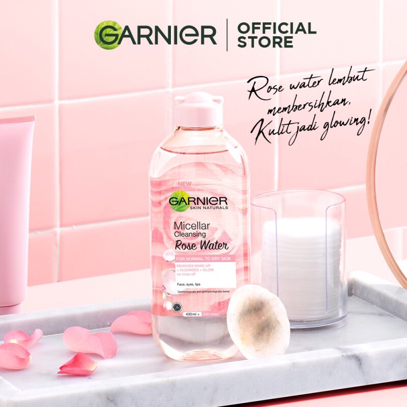 Micellar Water Garnier 400ml Pink | Blue | Biphase | Rose | Vitamin C