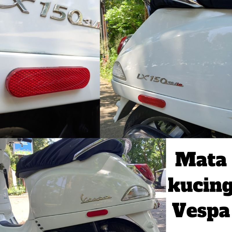 Mata Kucing Cat Eye Vespa Matic Klasik