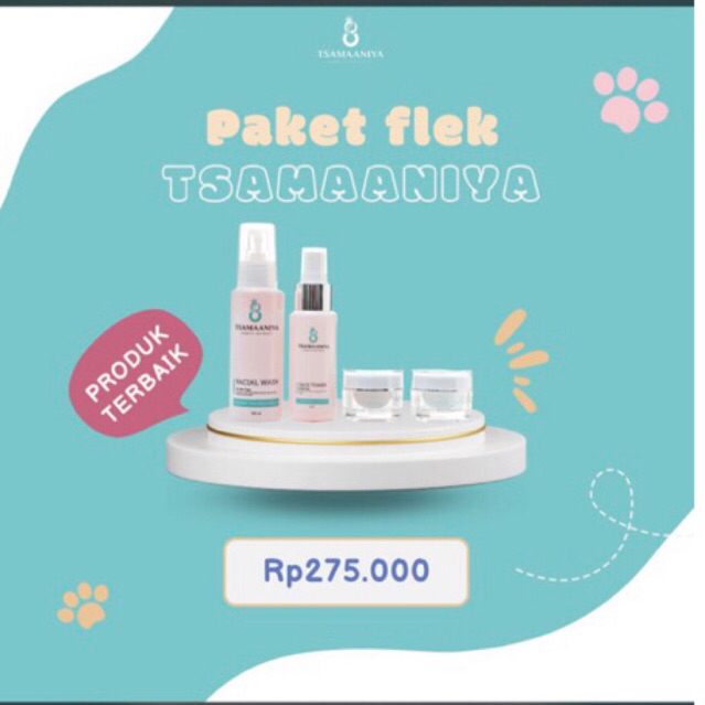 Paket usaha Tsamaaniya skincare acne/flek solutions