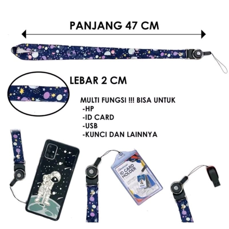 Tali Hp Strap Hp Fancy Tali Id Card