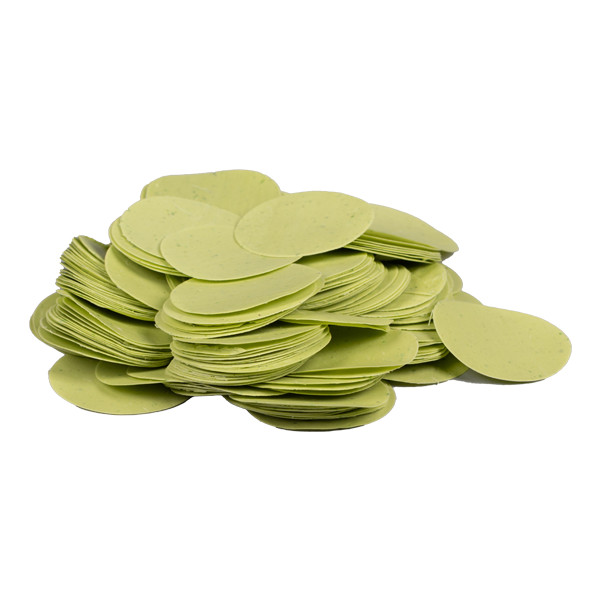 

Kerupuk India / Camilan / GREEN CHILLI JEERA COIN PAPAD 200 GM