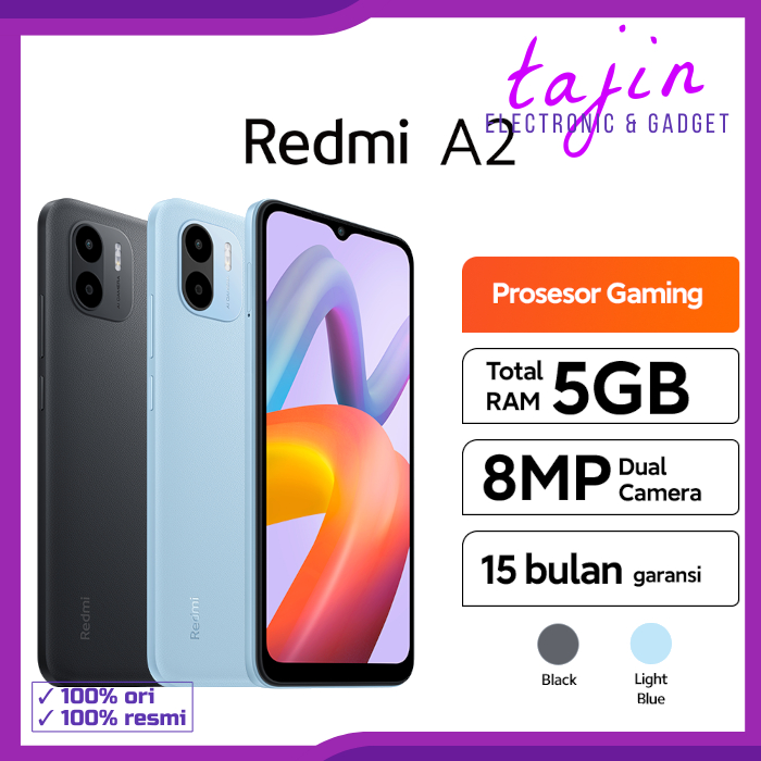 Xiaomi Redmi A2 3/64GB - Garansi Resmi