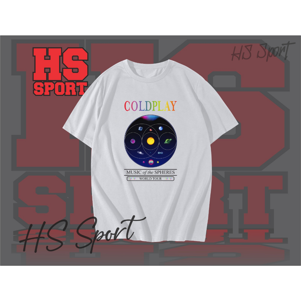 KAOS COLDPLAY - BAJU COLDPLAY MUSIC OF THE SPHERES - TSHIRT COLDPLAY