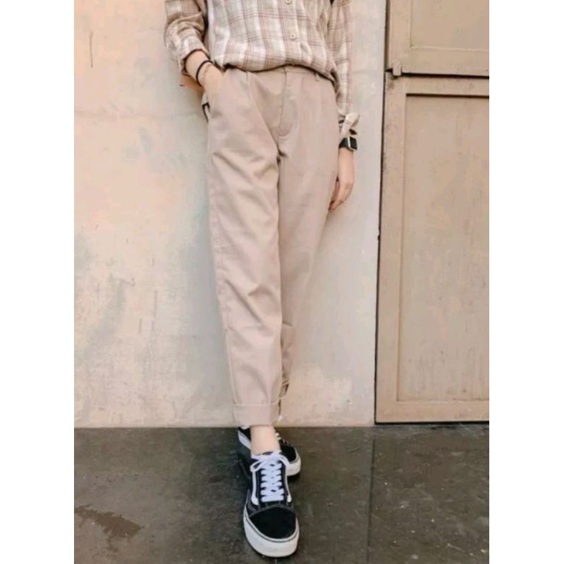 Celana panjang baggy pants | Celana baggy pants wanita premium
