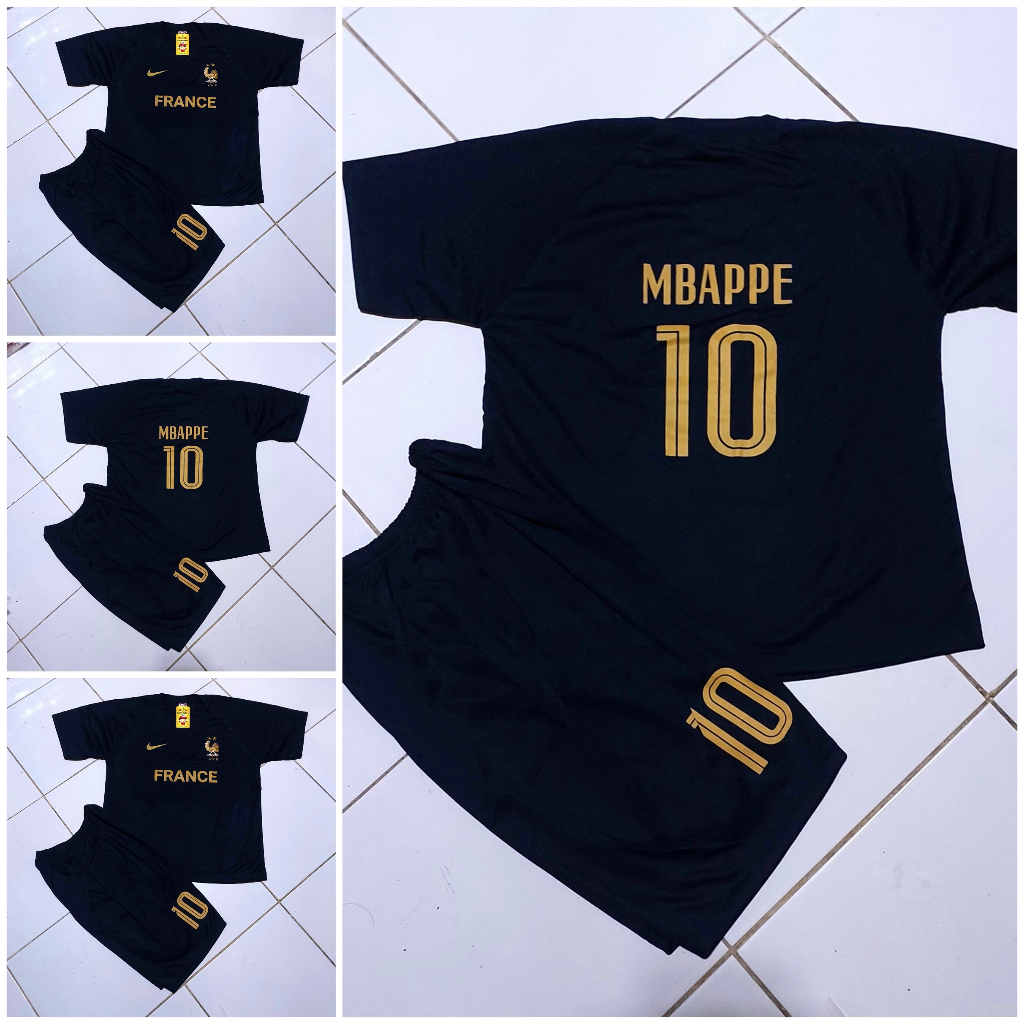 JERSEY MBAPPE/setelan baju bola prancis/setelan baju bola anak/setelan baju futsal/baju bola city/baju futsal murah