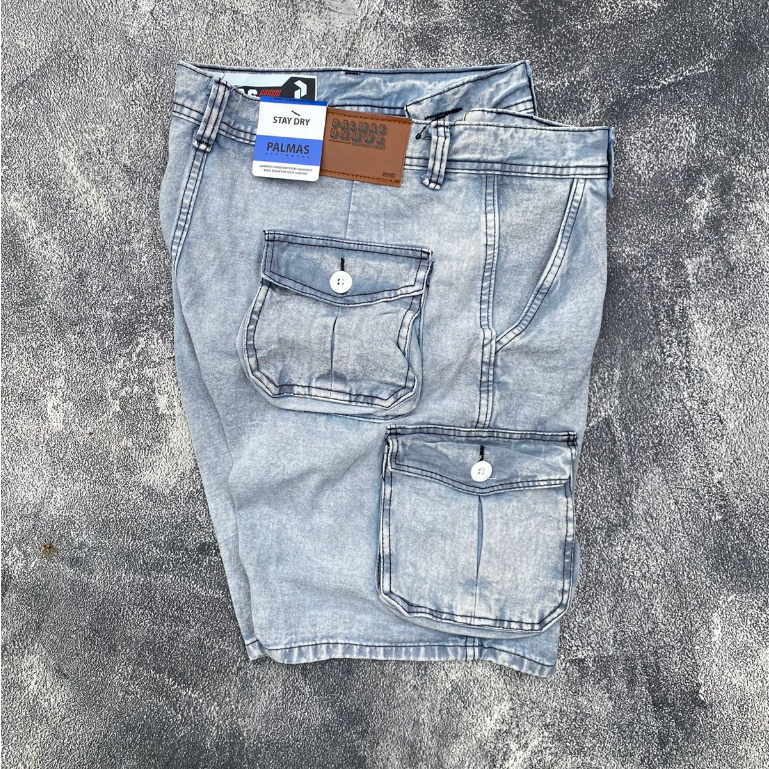 Celana Jeans Pendek Kimpul Pria