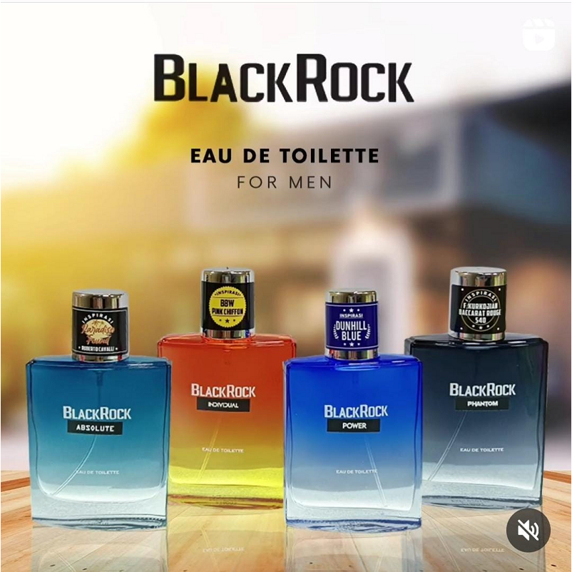 Black Rock Parfum EDT Glass Bottle 60ml