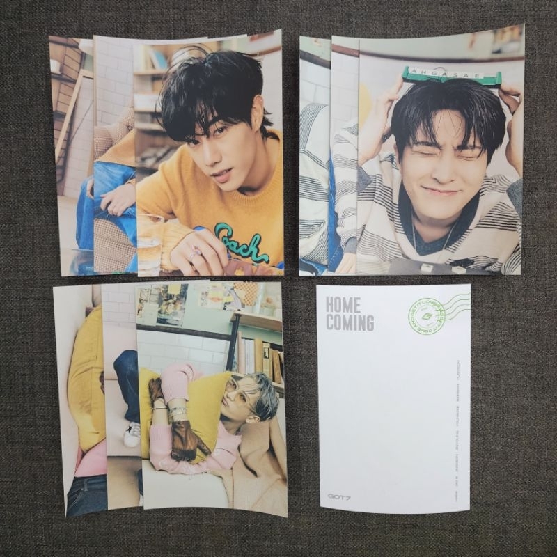 GOT7 Mark, Jackson, Youngjae Homecoming Fancon Postcard Official Merchandise Set