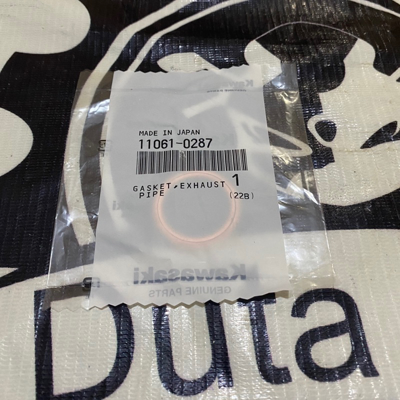 PAKING KNALPOT GASKET KNALPOT NINJA 250 FI 250 KARBU Z250FI ORIGINAL