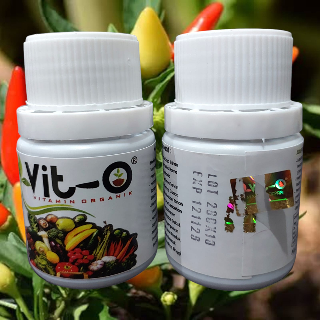 Pupuk Vit o Teknologi Jepang Bahan Organik Paket 12 Botol 50ml