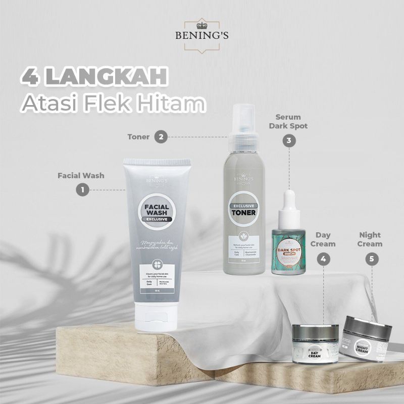 BENING'S SKINCARE DR OKY PRATAMA PAKET EXLUSIVE DENGAN SERUM/BENING'S CLINIC/BENINGS SKINCARE