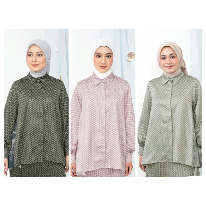 MERMAID PEARLESCENT SHIRT GEULIS ID DUSTYPINK