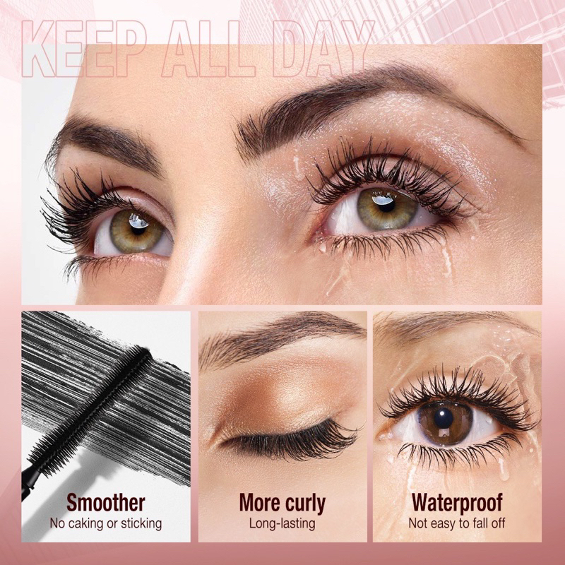 【Official Outlet】 O.TWO.O - Gold Mascara Eyeliner Stamp Black Double Head Eyebrow Soap Brow Sculpt Lift brow Styling Soap Waterproof Long Lasting Volumizing Lengthen Curling Eye Lash Pencil Eye Eyebrow Pomade Makeup Viral Original