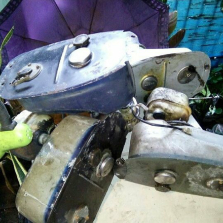 {Bekas} tangki vespa excel original Limited