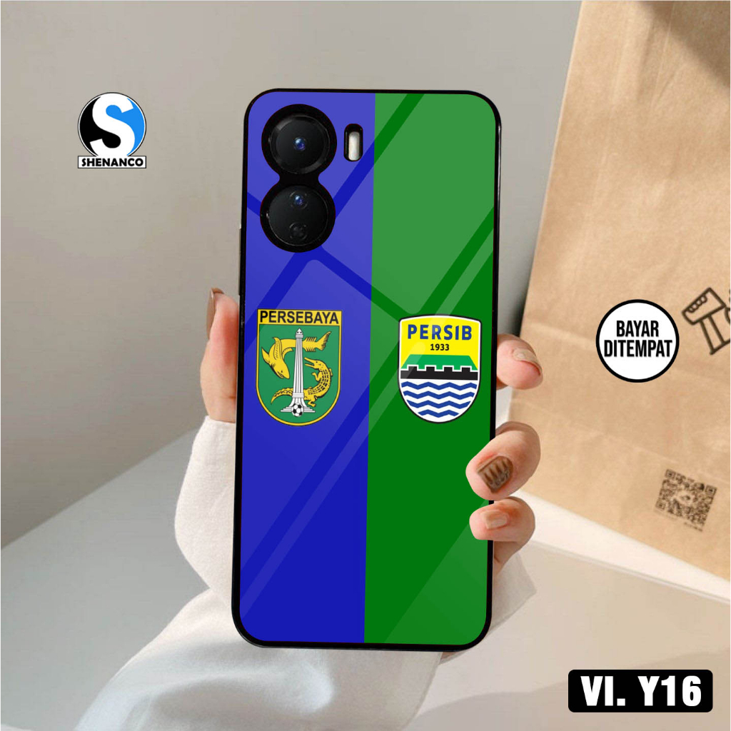 [COD]Promo Case Vivo Y16 Y20 Y21s Y35 Y12 Terbaru Gambar Motif Persib Liga Aesthetic Casing Hp Bisa 