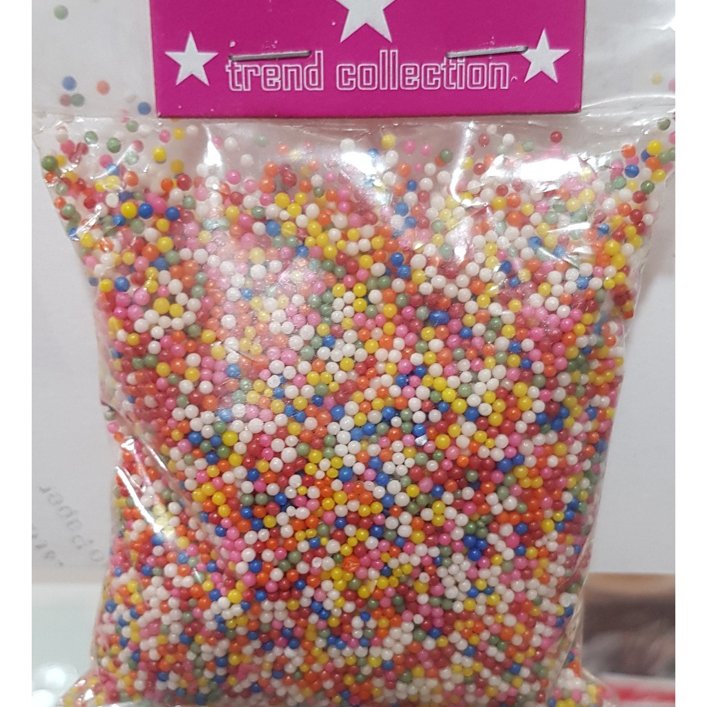 

Springkel rainbow / springkle pelangi / spikel / gula trimit 100gram