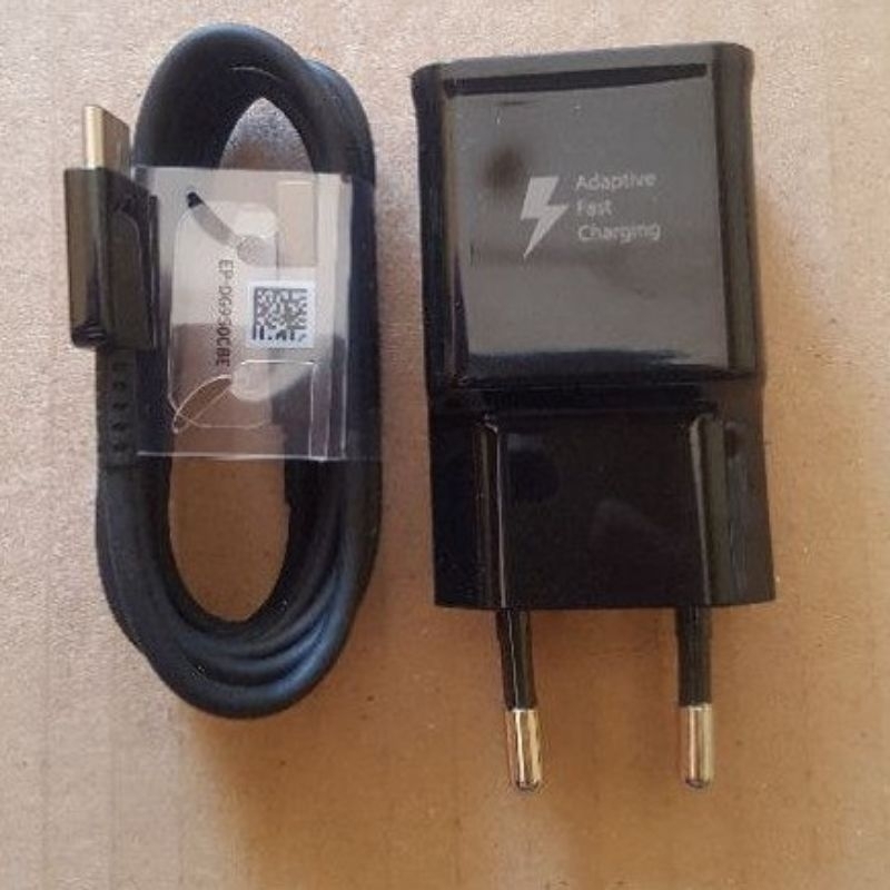 Charger/Tc Samsung Original 100% Tipe-C Fast Charging / Charger Samsung S10 S9 S8 A70 A50 A30 M30 M20 (black)