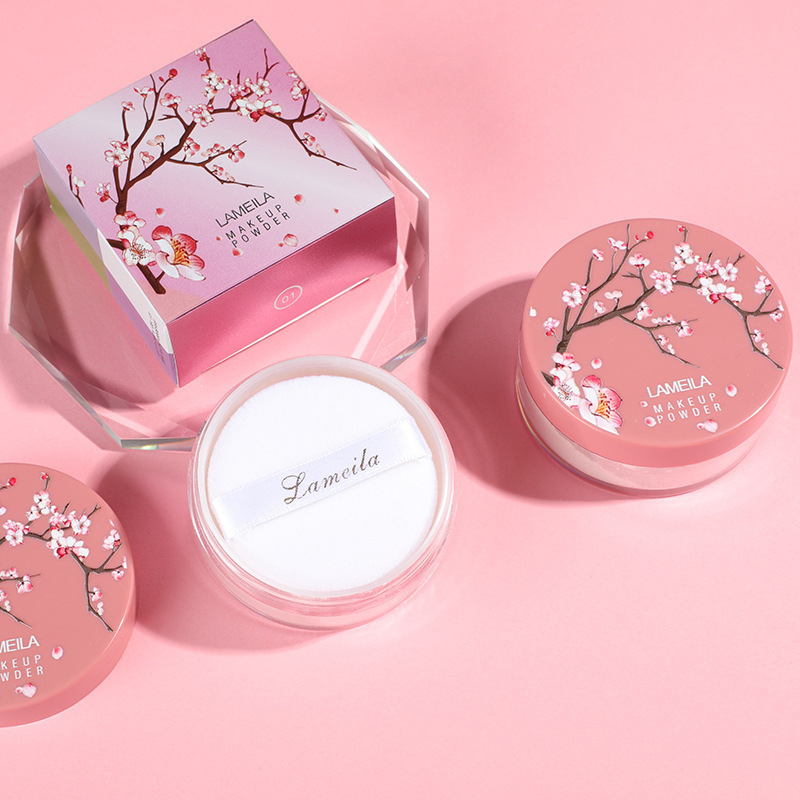 LAMEILA LOOSE POWDER BARU BEDAK TABUR LAMEILA PENGONTROL MINYAK ANTI KERINGAT DAN ANTI LUNTUR KODE 5069