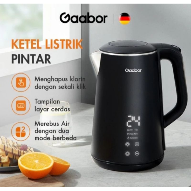Kettle Listrik Gaabor GK-E16P 1.6 liter digital