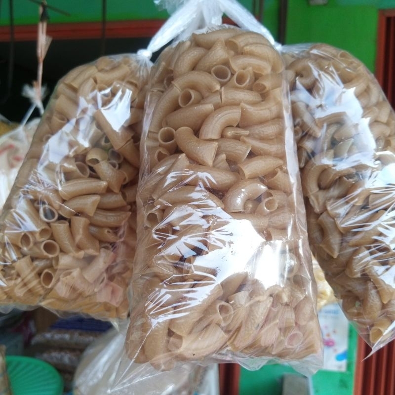 

krupuk makaroni mekar