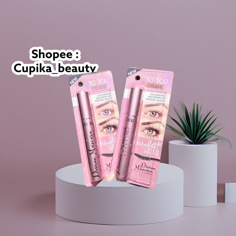 *ca,bx*  [ mascara pink divine ] xi xiu mascara pink divine || maskara xiu xiu melentikan menebalkan
