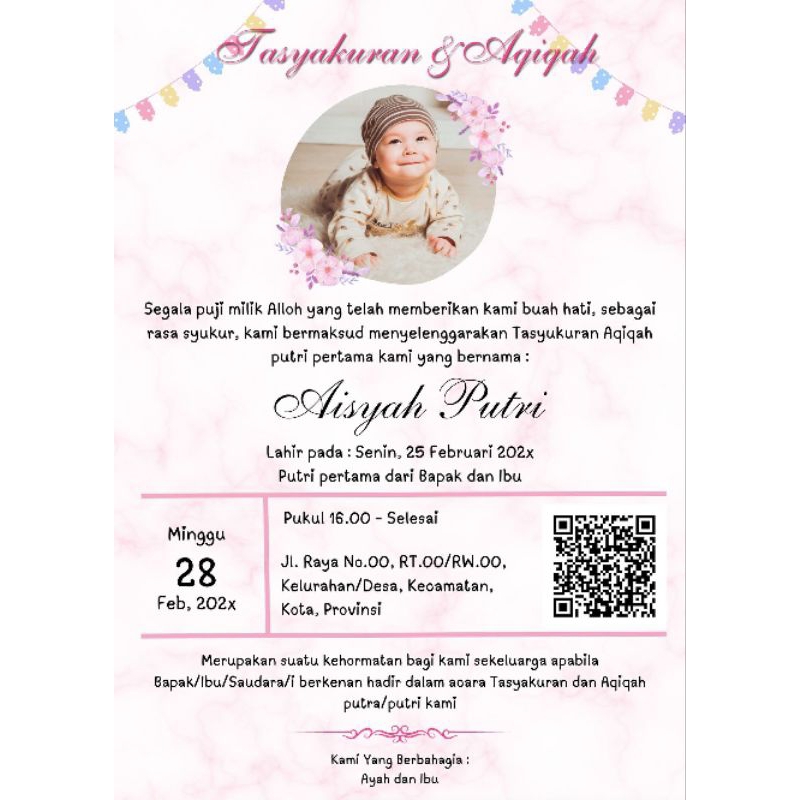 undangan jpg aqiqah