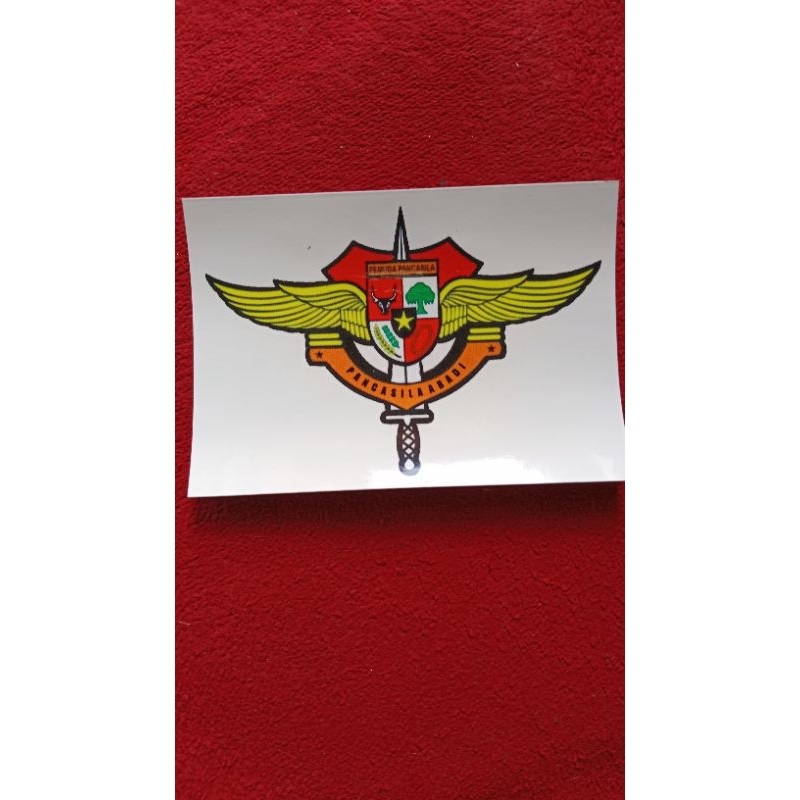 

Stiker pemuda pancasila uk.besar 25x17cm bahan GraTac