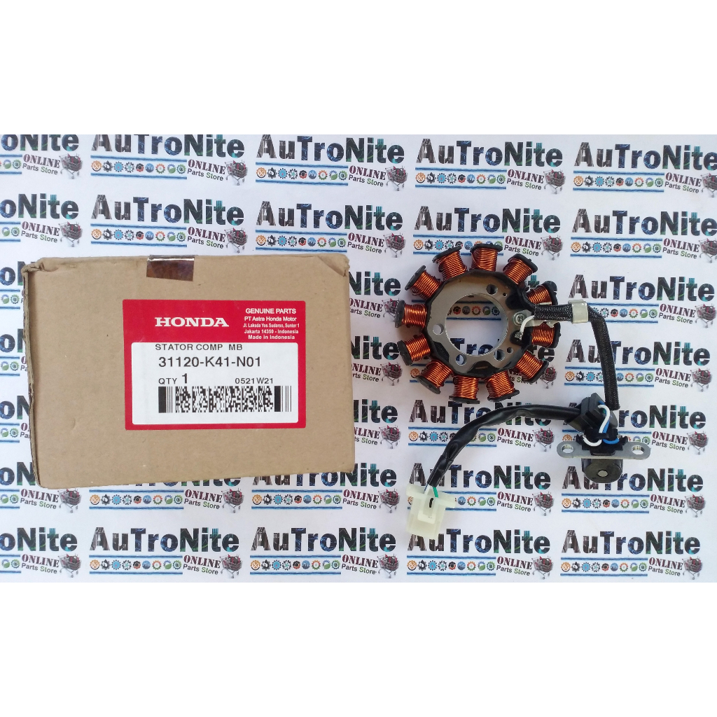 Spul Magnet Stator Comp MitsuBa MB 31120-K41-N01 Original Honda Blade Supra X 125 FI