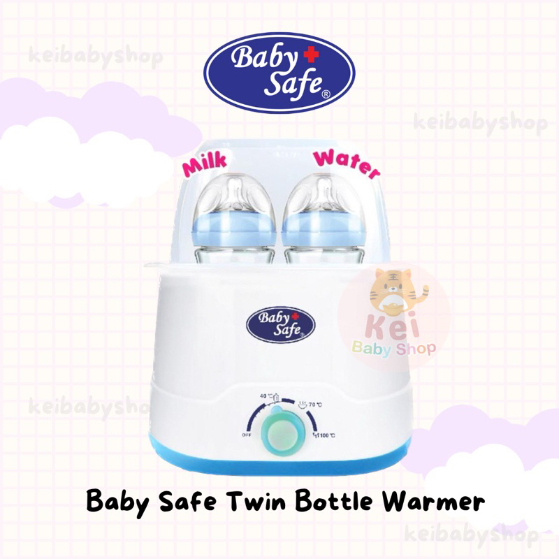 Baby Safe Twin Bottle Warmer / Penghangat ASI Susu Multifungsi