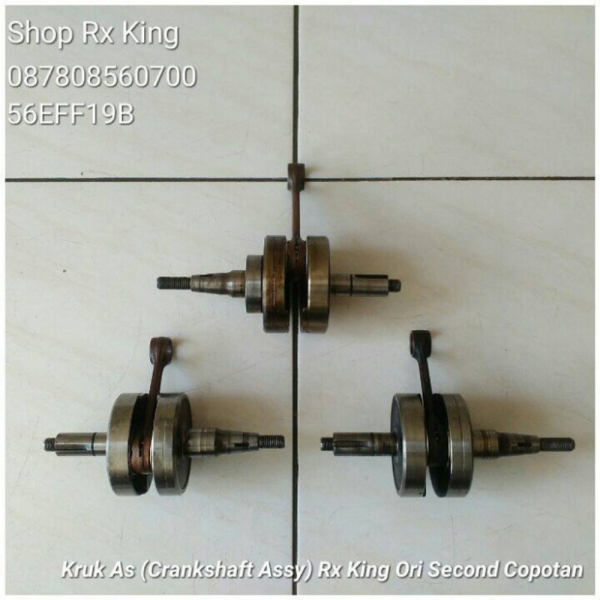 {Bekas} Kruk As Crankshaft Assy Rx King Thn Tua Ori Second Copotan Istimewa Berkualitas