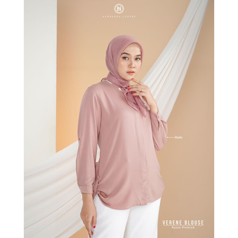 TEBUS MURAH✅ COD✅ NEW VERENE BLOUSE ORIGINAL BY NADHEERA LUXURY