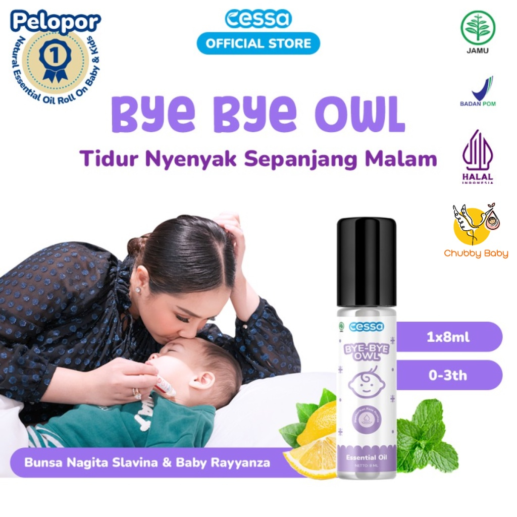 Cessa Baby Bye Bye Owl - Natural Essential Oil