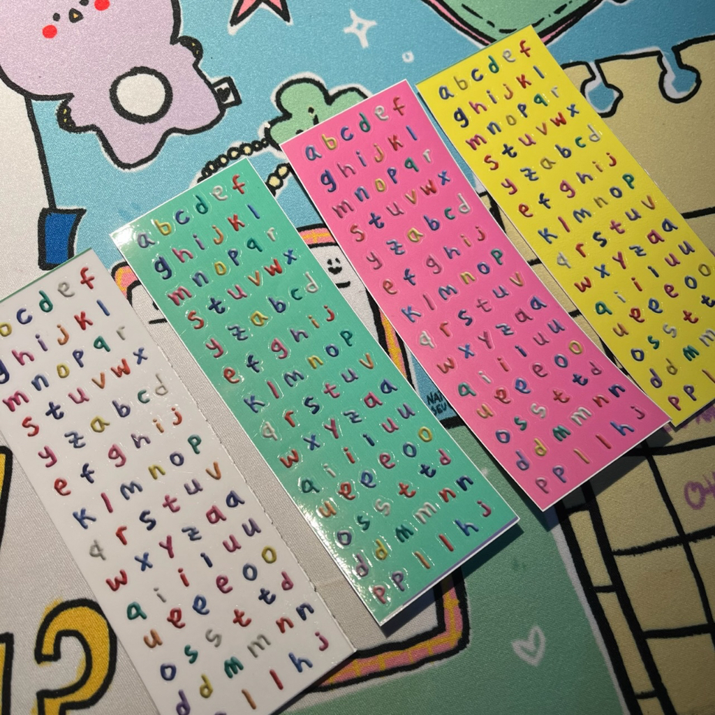 MINI STICKER ALPHABET
