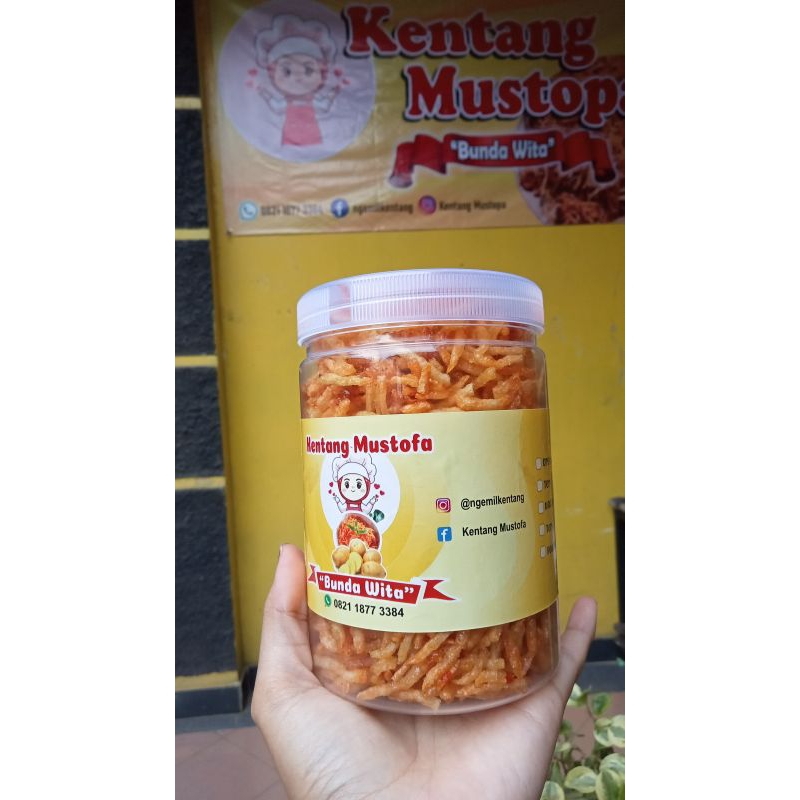 

Kentang Mustofa " Bunda Wita " 250gr Toples