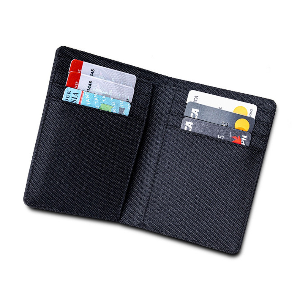 Dompet Pria Bahan Kanvas JP11 Dompet 3/4 Bahan Kanvas Import Men Wallet Premium Dompet uang Dompet Kartu + bonux Box