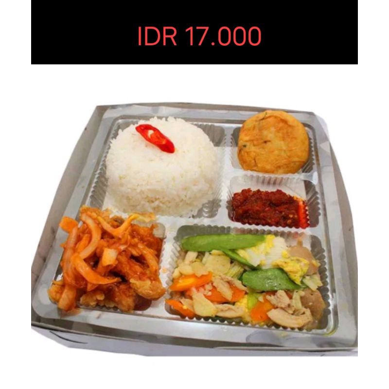 

paket nasi 17rb