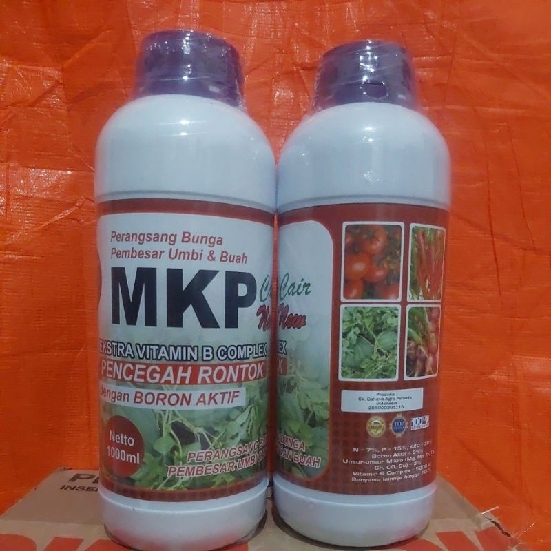 MKP CAIR 1 LITER PERANGSANG BUNGA PEMBESAR UMBI DAN BUAH