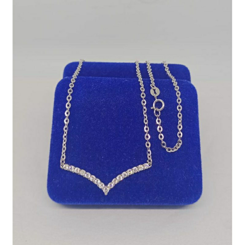 KALUNG KOYE ITALI DAN NORI+  LISTRING MP (KALUNG FUZI / AUREL)/KALUNG PERAK ASLI SILVER 925 LAPIS EMAS / KALUNG FASHION WANITA TERBARU