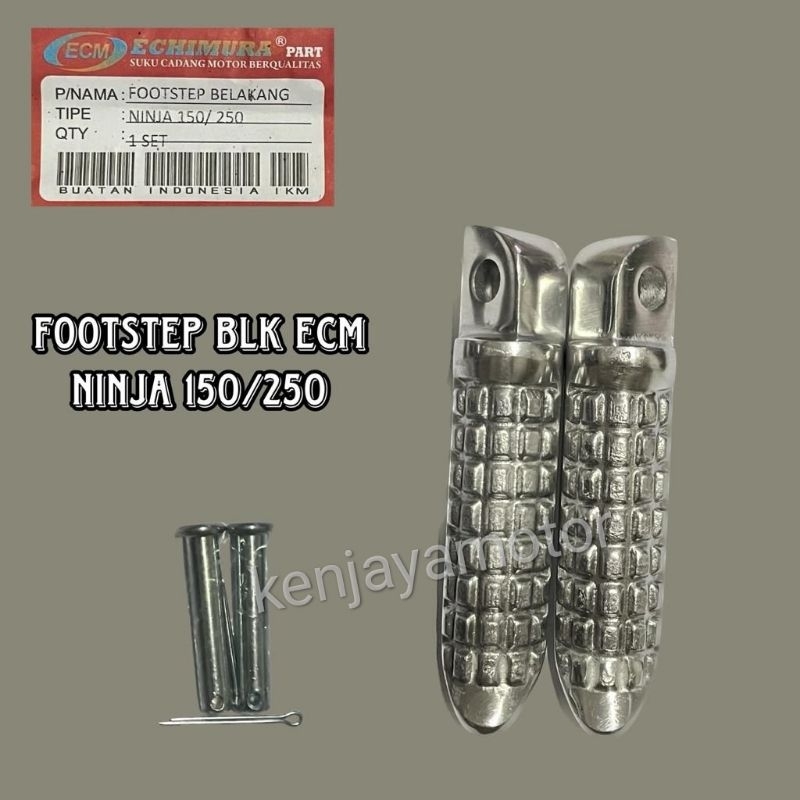FOOTSTEP STEP PIJAKAN KAKI BELAKANG NINJA 150 NINJA 250