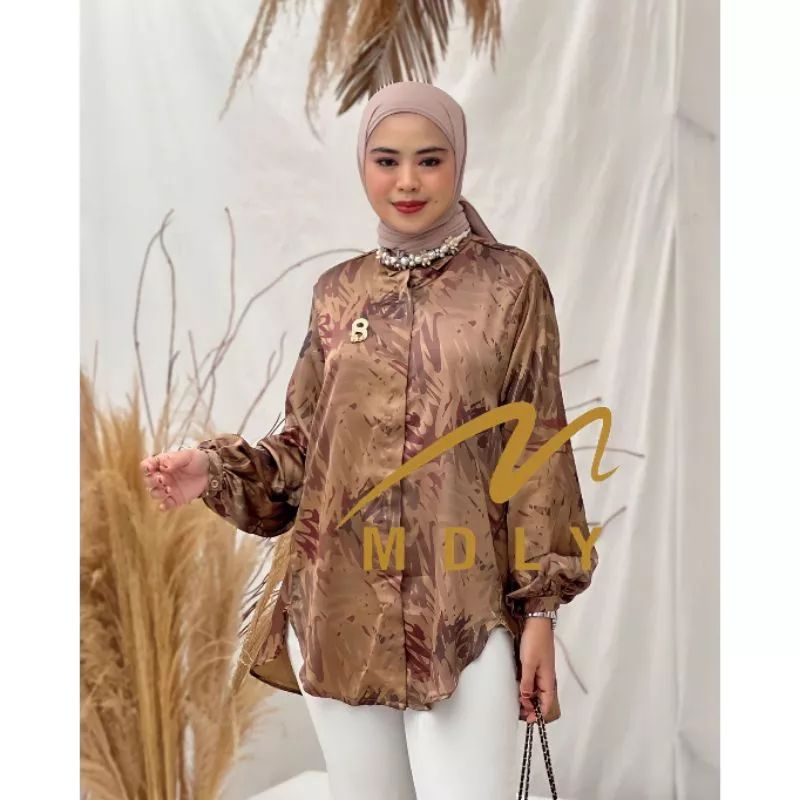 Kemeja Atasan Wanita terbaru Amort Shirt By Mdly 3010