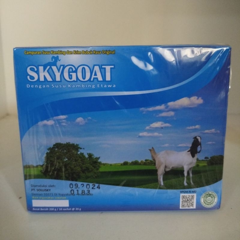 

SKYGOAT Susu kambing etawa sachet