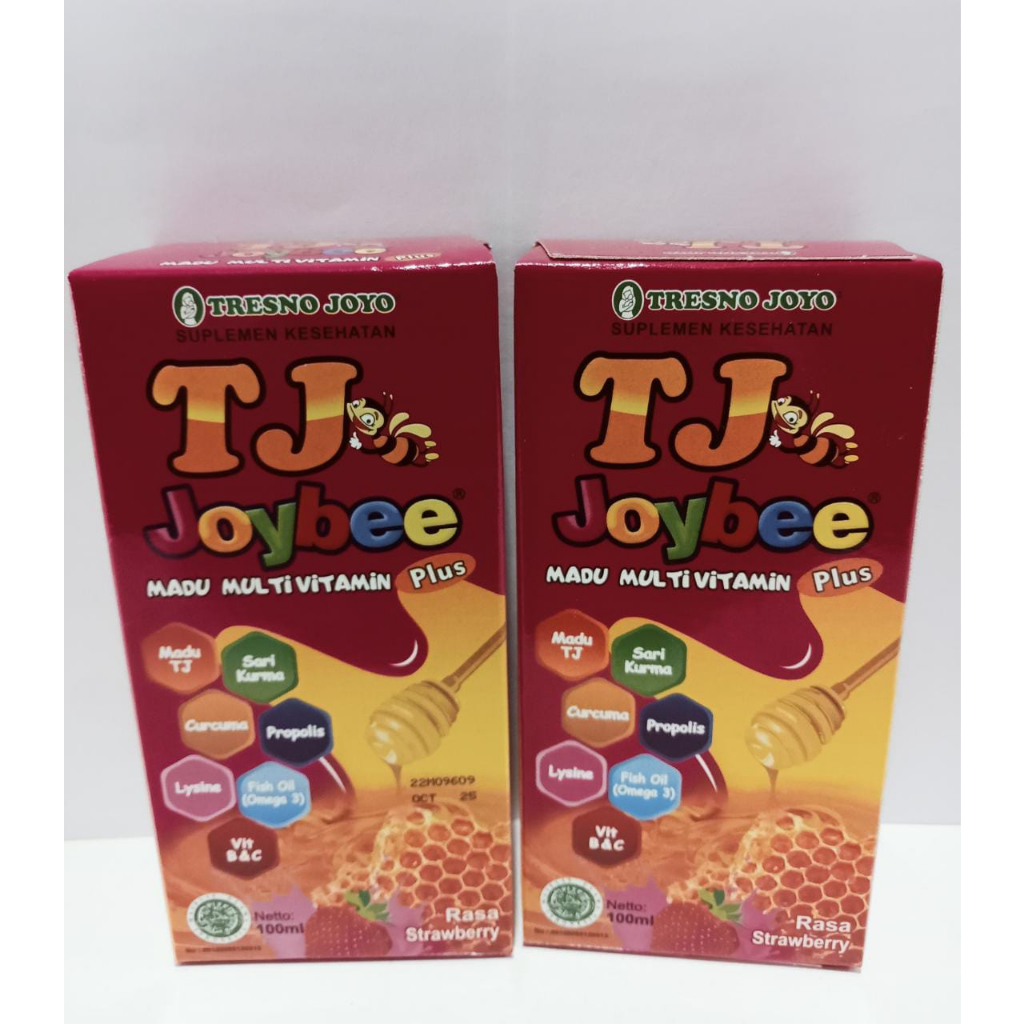 

Madu Multivitamin Plus TJ Joybee Rasa Strawberry
